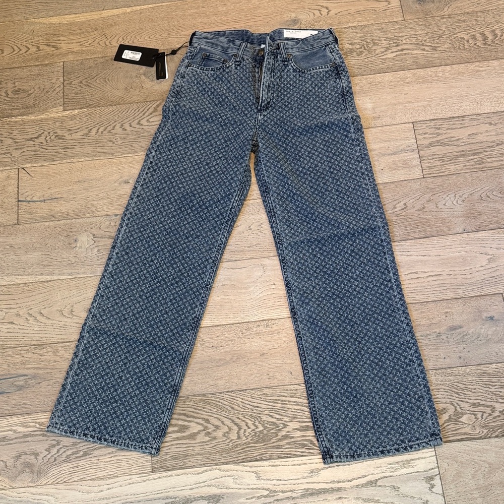 Patterned Rag & Bone Jeans
